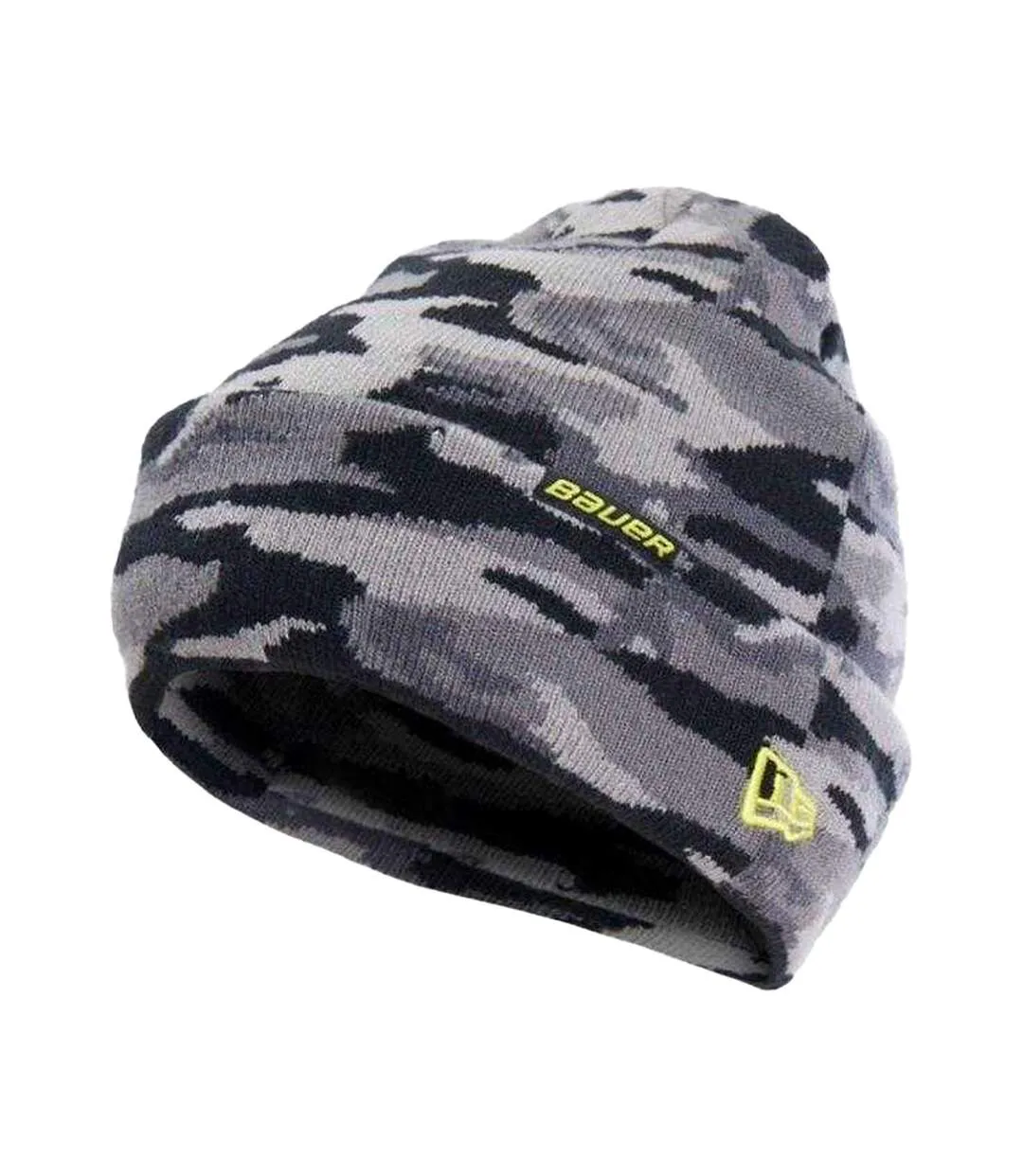 Bonnet Motif/style Camouflage Homme Gris Bauer-1