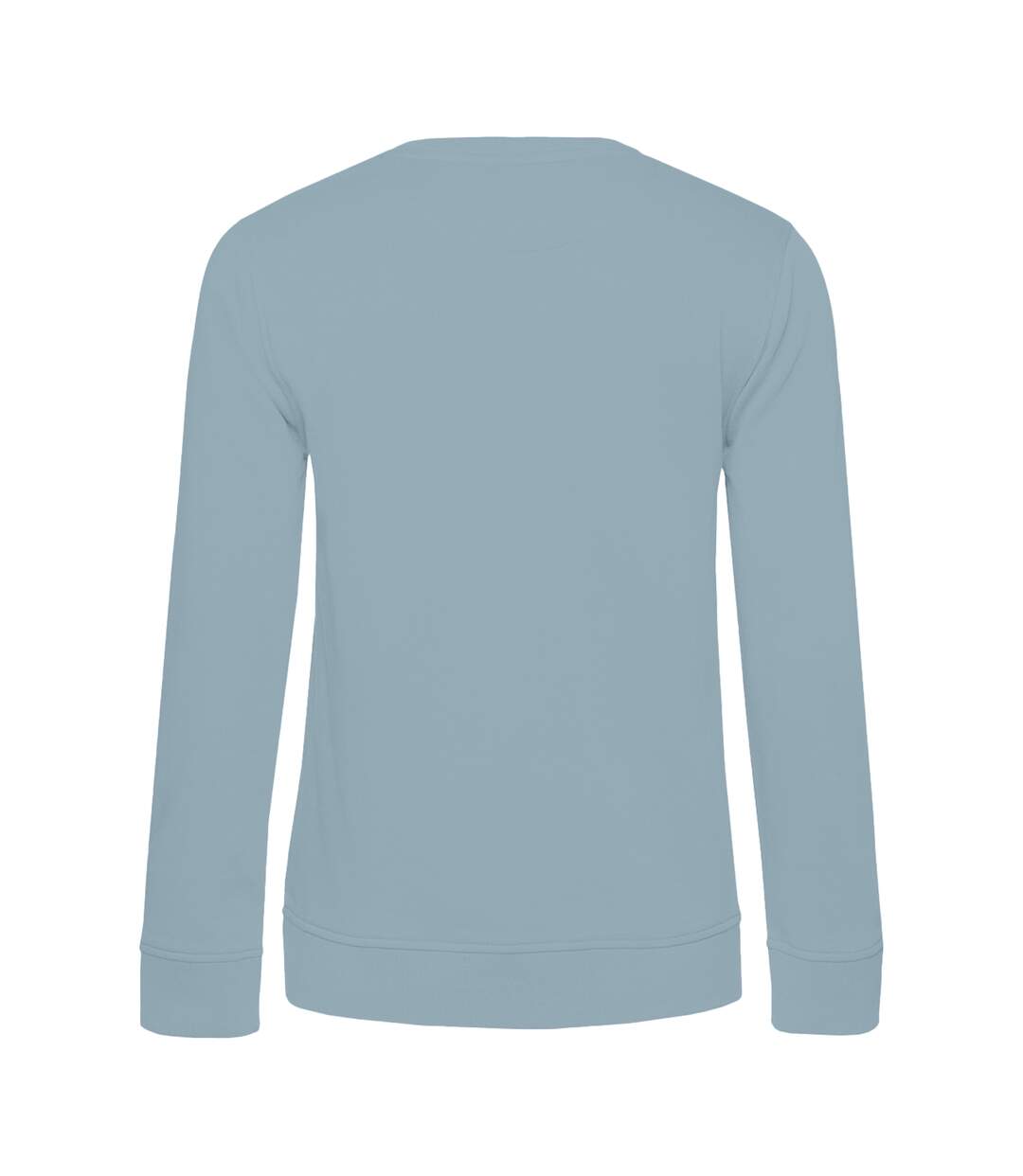 Womens/ladies inspire crew neck jumper blue fog B&C