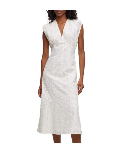 Robe Dipata Femme Blanc Hugo Boss