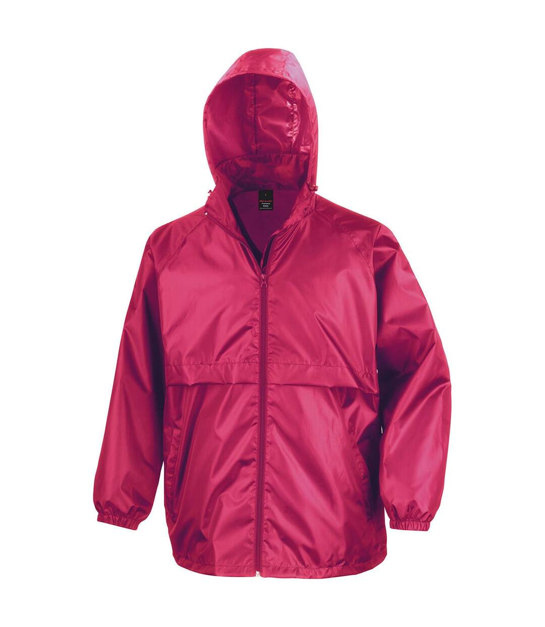 Unisex adult windbreaker hot pink Result Core-1