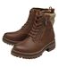 Bottines Stefani Femme Marron Lotus Shoes-3