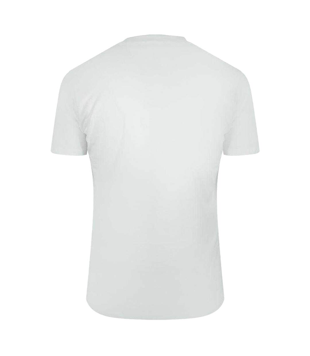 T-shirt Motif Universitaire Homme Blanc Cavalli Class-2