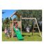 Plateforme de jeux en bois Carol Tour + toboggan + balançoire