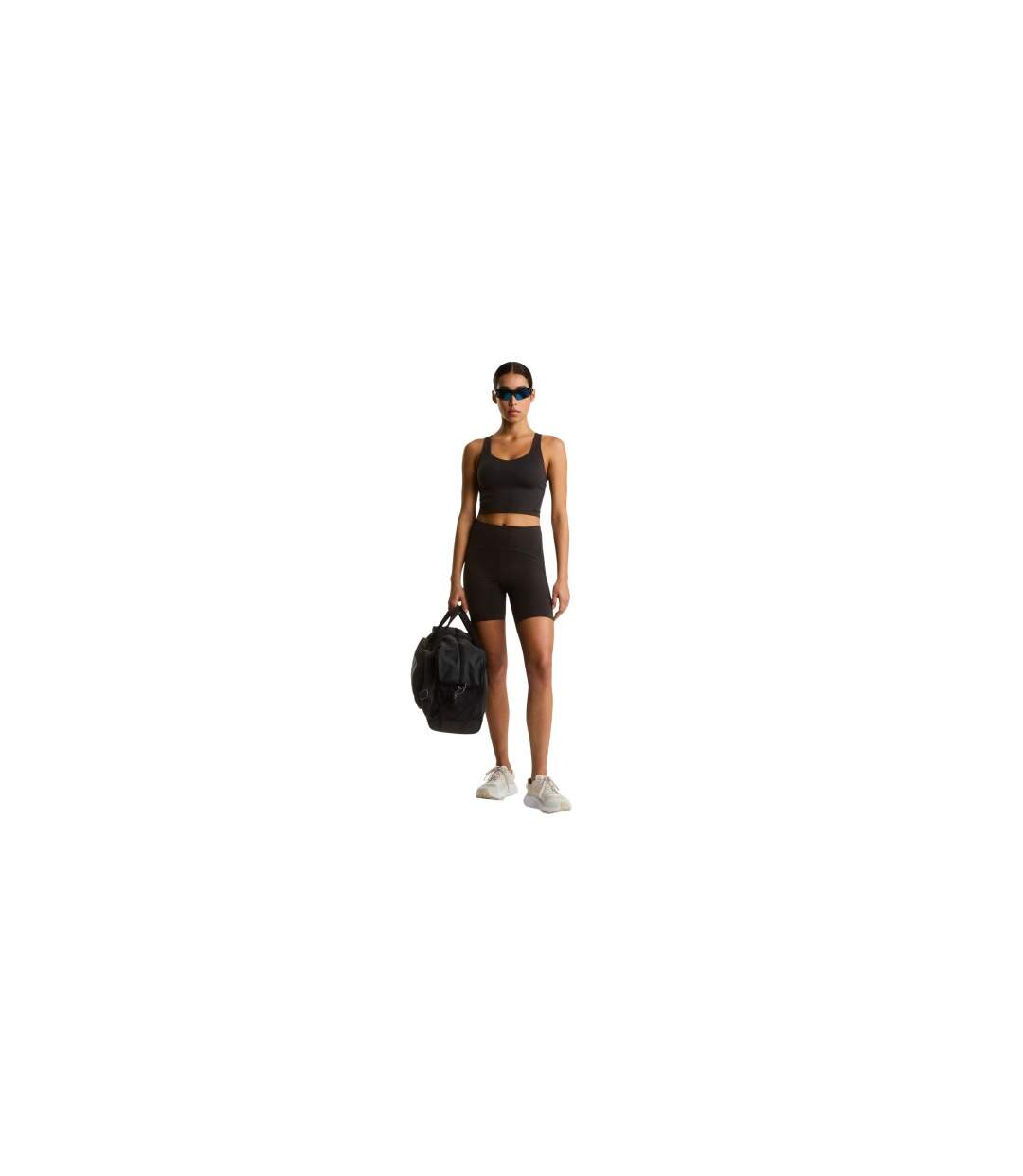 Womens/ladies Jaida High Waist Shorts Black The North Face-1