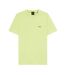 T-shirt Motif/style Logo Homme Citron Vert Boss-1