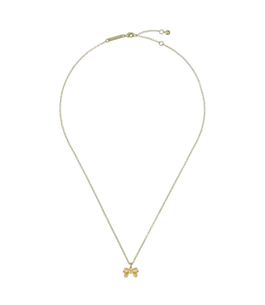 Womens/ladies Petra Metal Necklace One Size Gold Ted Baker-1