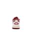 Baskets blanc/rouge femme nike air jordan 1 low-3