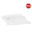 Pack Of 3  Womens/ladies Liner Socks  White Calvin Klein-1