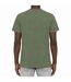 Mens Slim T-shirt Khaki Green Pepe Jeans-2