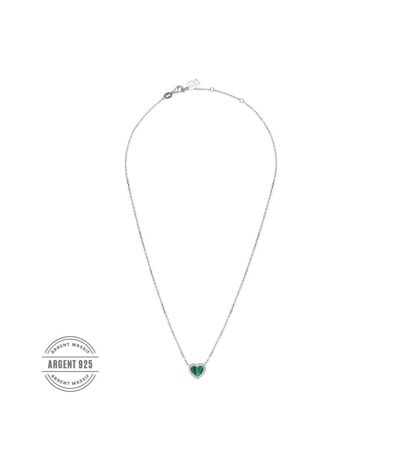 Collier Coeur Vert Clio Blue Angel - Taille unique