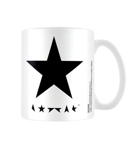 David Bowie - Mug BLACKSTAR (Blanc / Noir) (Taille unique) - UTPM2105