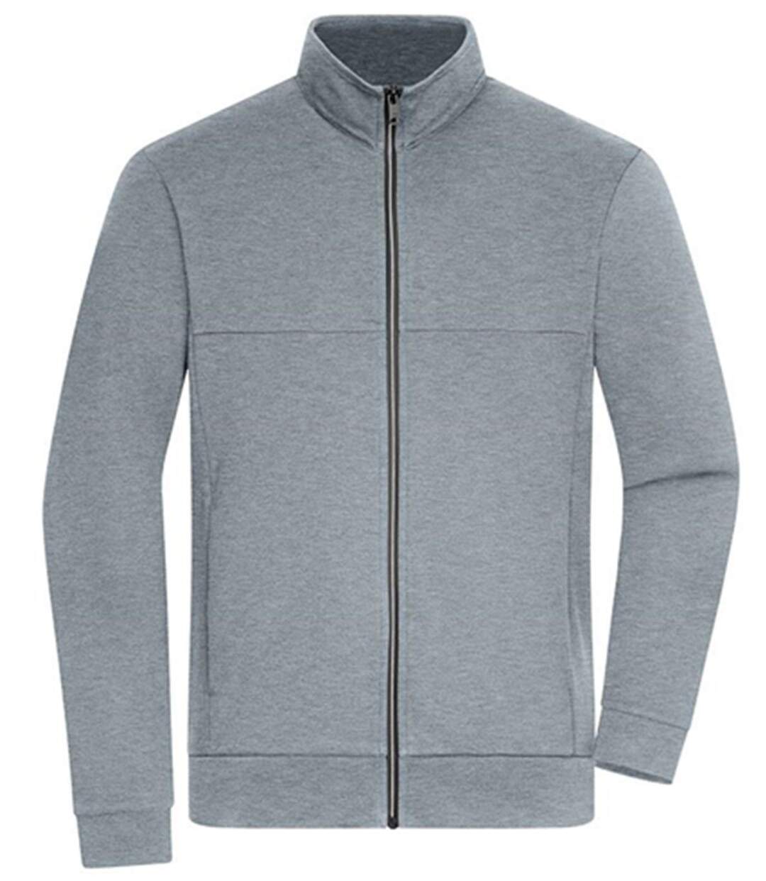 Veste homme - JN1318 - gris clair mélange-2