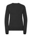 Collection Ladies/womens Cardigan En Tricot À Col En V Noir Russell-2