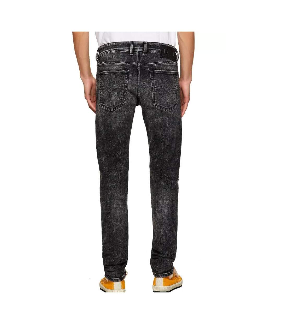 Jean Droit Gris Homme Diesel Sleenker - W28-L32