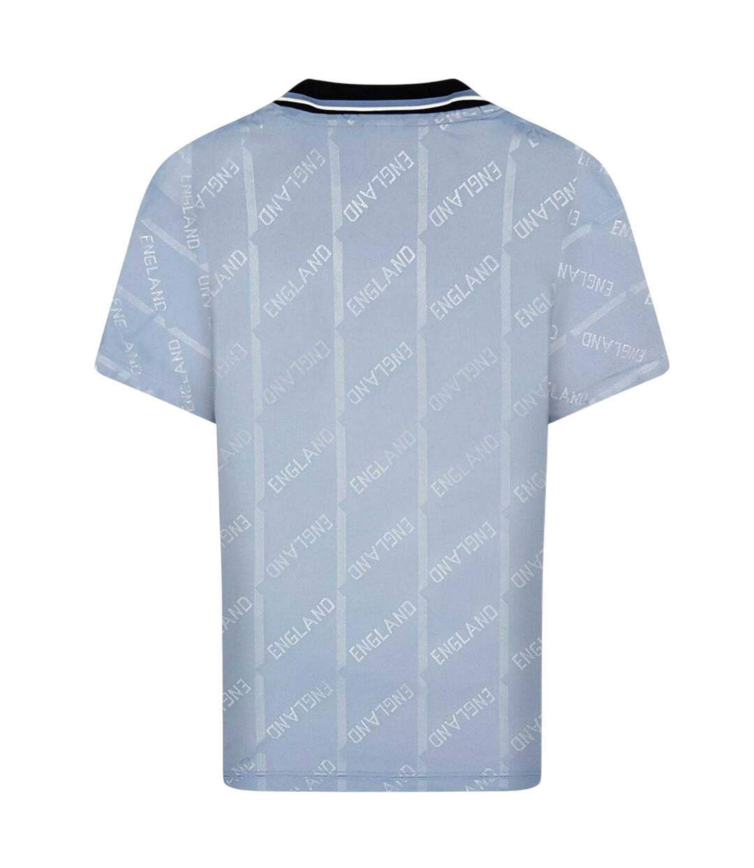 Mens International England Football Shirt Blue Navy Score Draw-2