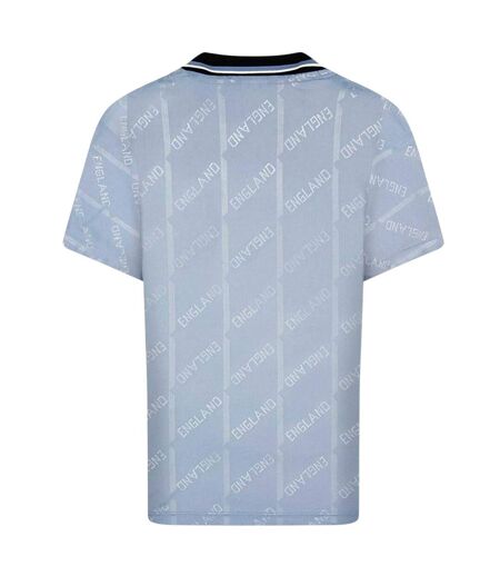 Mens International England Football Shirt Blue Navy Score Draw