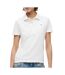 Polo blanc femme tommy hilfiger slim essential-1