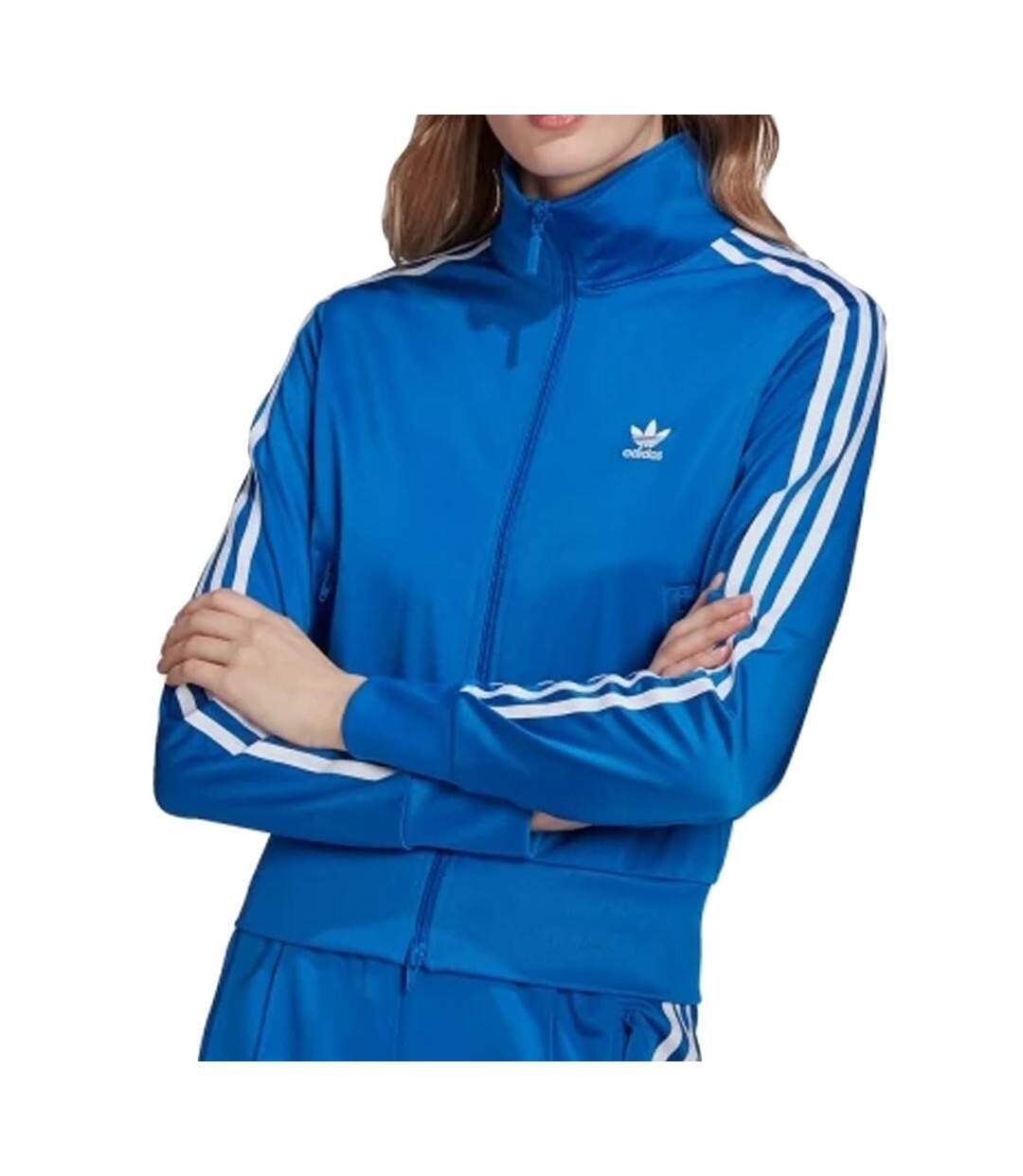 Veste de survêtement Bleu Femme Adidas Firebird - 40-1