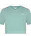 Mens Embroidered Logo Cotton T-shirt Pistachio Slazenger-3