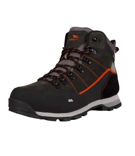 Mens Mikeba Suede Boots Charcoal Trespass