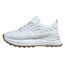 Womens/ladies mars lines chunky lace up trainers white Where´s That From