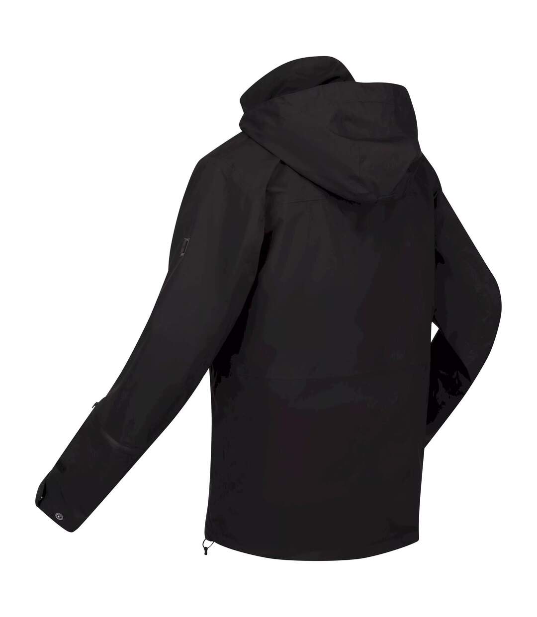 Mens Britely Torch 3 In 1 Waterproof Jacket Black Regatta-2