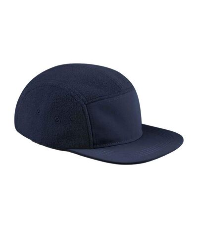 Unisex Adult Recycled Fleece Camper Cap Navy Beechfield