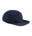Unisex Adult Recycled Fleece Camper Cap Navy Beechfield-1