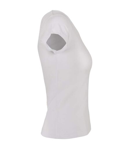T-shirt Basic Femme Blanc Build Your Brand