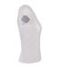 T-shirt Basic Femme Blanc Build Your Brand-4