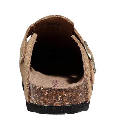 Chaussons Mules Homme Taupe Foncé Skechers