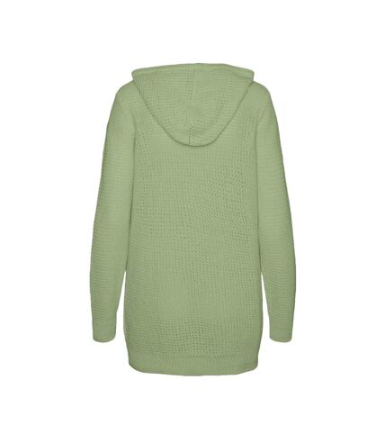 Gilet Long Vert Femme Vero Moda Skyla - L