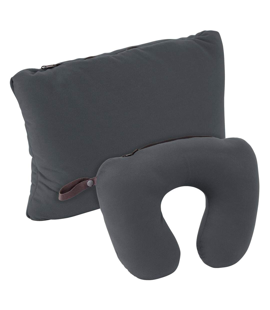 Deluxe 2 in 1 Pillow Hiking Walking Outdoor Travel Neck & Sleep Support-1