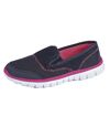 Dek Womens/Ladies Superlight Twin Elastic Gusset Leisure Shoes (Navy) - UTDF1085