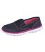 Dek Womens/Ladies Superlight Twin Elastic Gusset Leisure Shoes (Navy) - UTDF1085