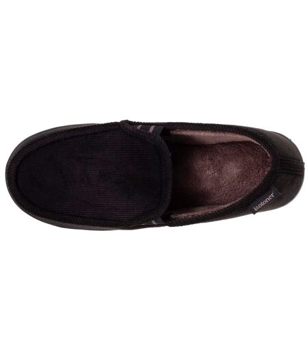 Isotoner Chaussons Mocassins homme dessus velours et semelle grand confort