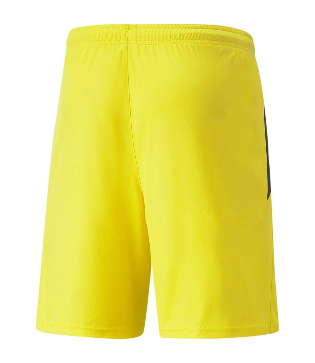 Short De Foot Motif/style Rayure Latérale Teamliga Homme Jaune Noir Puma-2