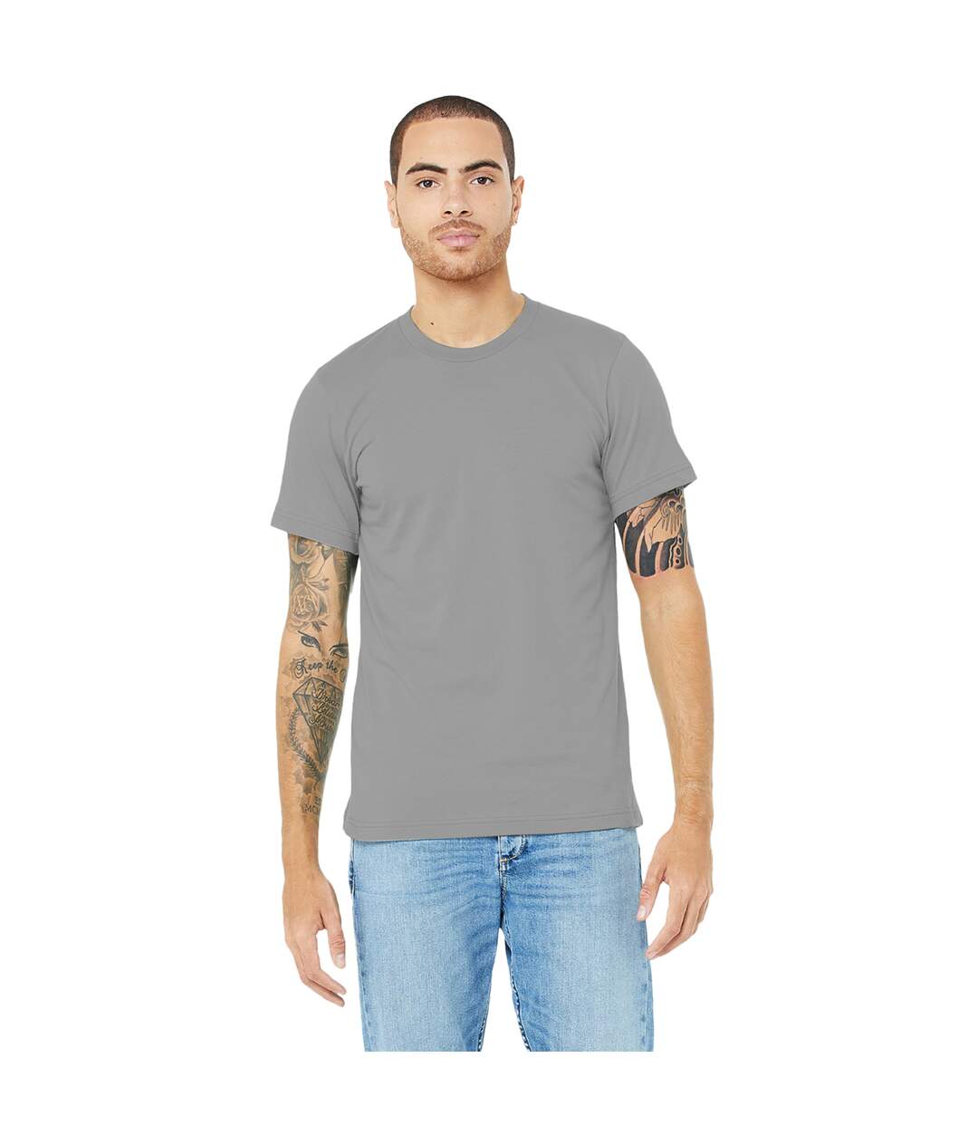 Canvas - T-shirt JERSEY - Hommes (Gris clair) - UTBC163