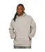Mens Ringspun Cotton Tall Oversized Hoodie Stone Casual Classics-1