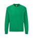Sweat Unisexe Vert Chiné Fruit Of The Loom-1