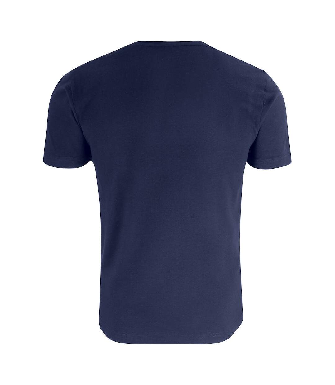 T-shirt premium homme bleu marine foncé Clique-2