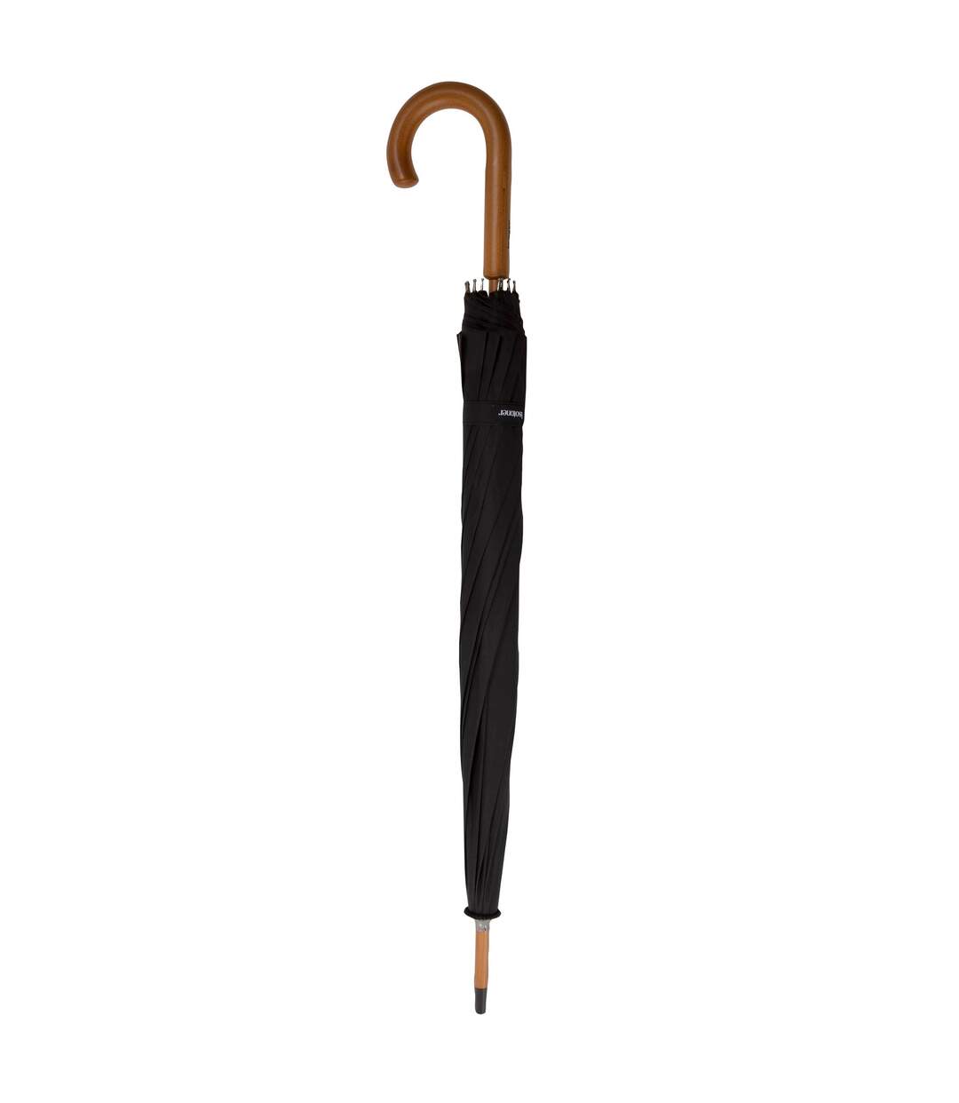 Isotoner Parapluie mixte adulte canne deluxe bois ouverture automatique-4
