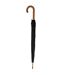 Isotoner Parapluie mixte adulte canne deluxe bois ouverture automatique-4