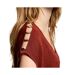 Pull bordeaux femme morgan mringo-2