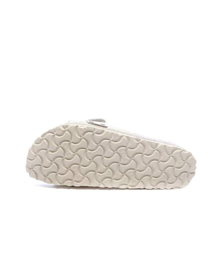 Sandales grises clair femme birkenstock arizona - 38