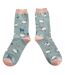 1 Pack Ladies Novelty Animal Patterned Bamboo Socks-3