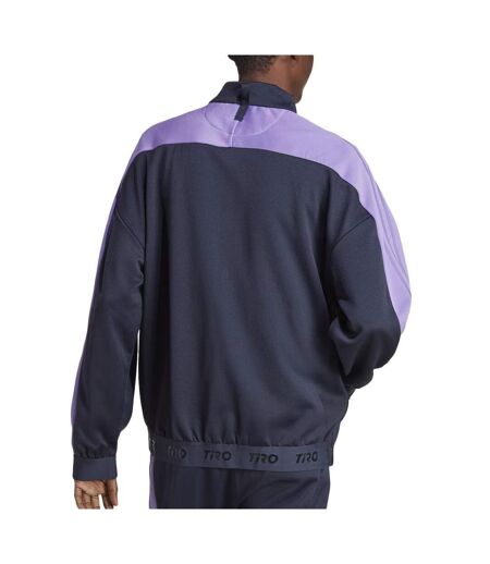 Veste Marine/Violet Homme Adidas M Tiro Tt - L