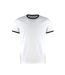 Kustom Kit Mens Fashion Fit Ringer T-Shirt (White/Black)