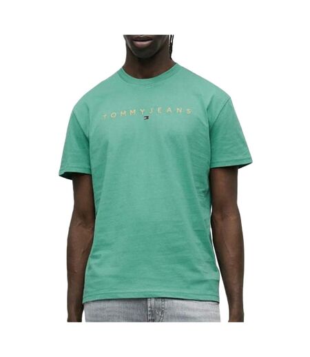T-Shirt vert homme tommy hilfiger reg linearss