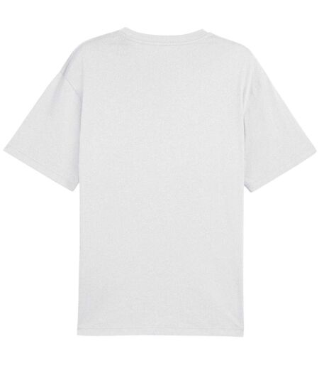 Mens No.1 Small Logo Short-sleeved T-shirt  White Puma